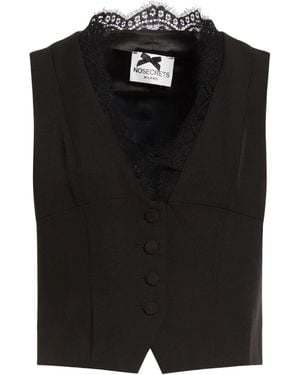 No Secrets Waistcoat - Black