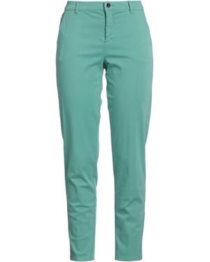 Diana Gallesi Light Pants Cotton, Elastane - Green