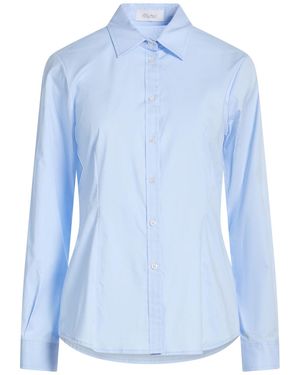 Motel Sky Shirt Cotton, Elastane - Blue