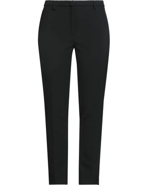 Peserico Trousers Polyester, Viscose, Cotton, Elastane - Black