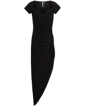 Norma Kamali Vestido largo - Negro