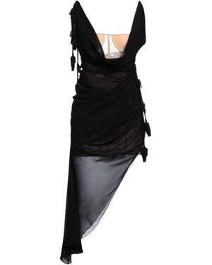 Blumarine Maxi-Kleid - Schwarz