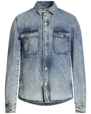 Moorer Denim Shirt Cotton - Blue