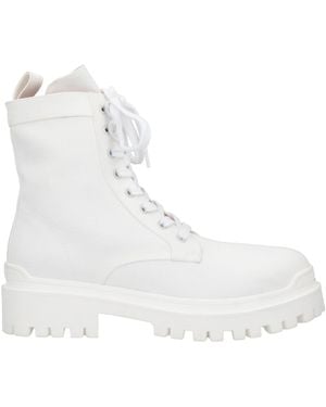 Ilio Smeraldo Botines de caña alta - Blanco