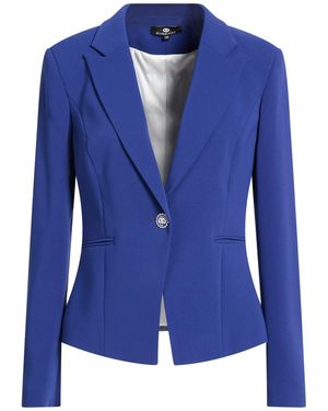 DIVEDIVINE Blazer Polyester, Elastane - Blue