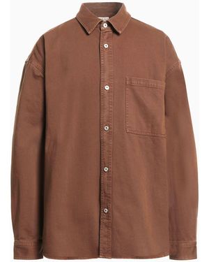 Marcelo Burlon Jeanshemd - Braun