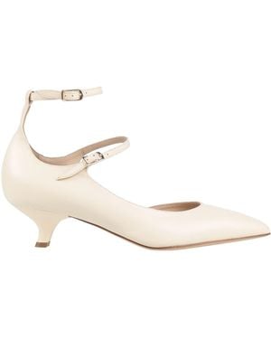 Walter Violet Pumps Leather - Natural