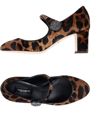 Dolce & Gabbana Pumps Calfskin, Lambskin - Black