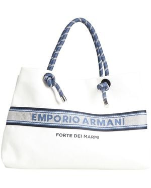 Emporio Armani Bolso De Asas Largas - Blanco