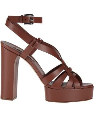 Casadei Sandals Leather - Brown