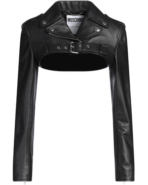 Moschino Couture Jacket Sheepskin - Black