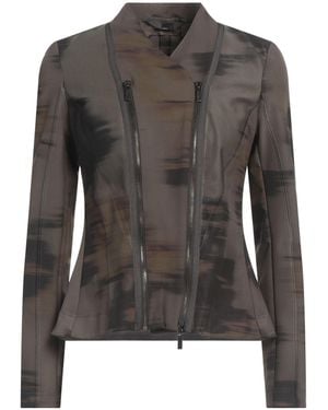 High Tech Khaki Jacket Nylon, Elastane - Black