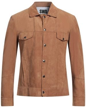 SWD by S.w.o.r.d. Camel Jacket Leather - Brown