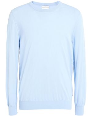 Ballantyne Jumper Cotton - Blue