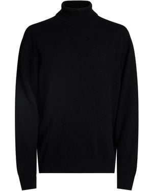 Piacenza Cashmere Turtleneck Cashmere - Black