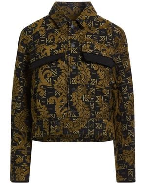 Maison Kitsuné Khaki Jacket Viscose, Polyester, Cotton, Modal, Acrylic - Green