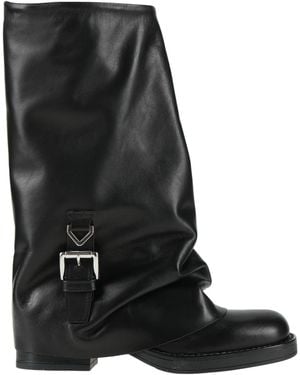 Ovyè Boot Leather - Black