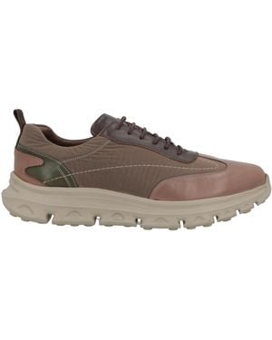 Melluso Walk Trainers Leather, Textile Fibres - Brown