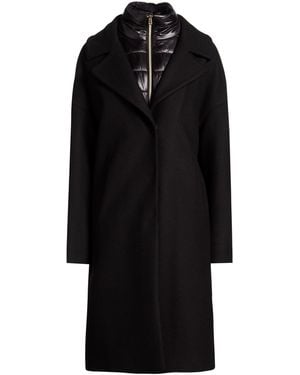 Herno Coat Virgin Wool, Polyamide - Black