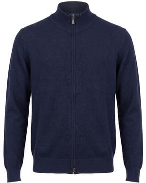 Barba Napoli Cardigan - Blu