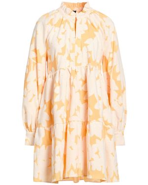 Stine Goya Mini Dress Cotton, Polyester, Elastane - White