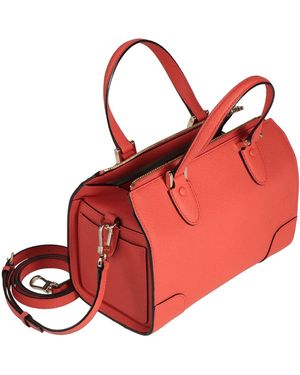 Valextra Babila Mini -- Handbag Calfskin in Pink | Lyst