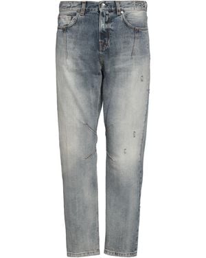 Eleventy Distressed Tapered Jeans - Grey