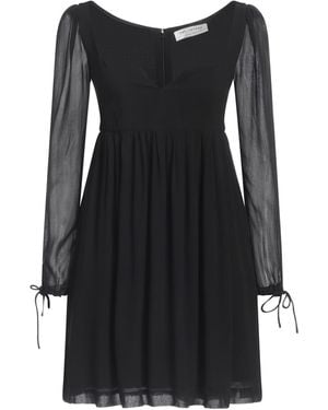 Philosophy Di Lorenzo Serafini Mini Dress Viscose - Black