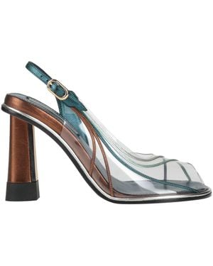 Marco De Vincenzo Sandals Pvc - Metallic