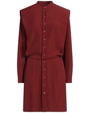 8pm Mini Dress Polyester, Elastic Fibers - Red