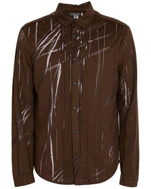 John Varvatos Chemise - Marron