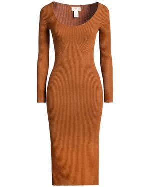 ViCOLO Midi Dresses - Brown