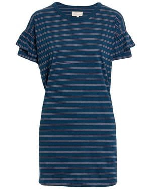Current/Elliott Mini Dress Cotton, Polyester - Blue