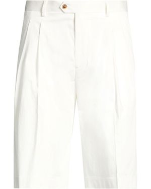 Lardini Shorts & Bermuda Shorts Cotton, Elastane - White