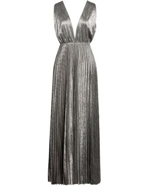 Rebel Queen Maxi Dress - Gray