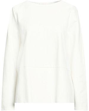 Emma T-Shirt Viscose, Polyamide, Elastane - White