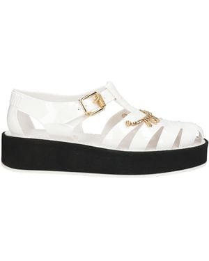 Moschino Sandals Rubber - White