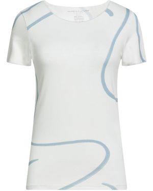Majestic Filatures Ivory T-Shirt Viscose, Elastane - White
