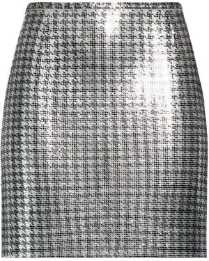 Rabanne Mini Skirt Aluminum - Gray