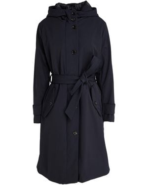 Paltò Coat Nylon, Polyester, Elastane - Blue