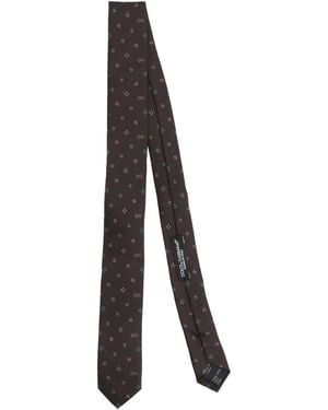 Dolce & Gabbana Ties & Bow Ties Silk - Brown