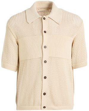 Universal Works Cream Cardigan Cotton - Natural