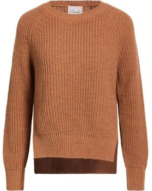 CROCHÈ Camel Sweater Acrylic, Alpaca Wool, Wool, Viscose - Brown