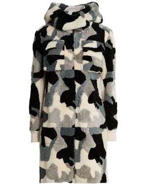Lorena Antoniazzi Shearling & Teddy - Black