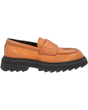 THE ANTIPODE Tan Loafers Leather - Brown