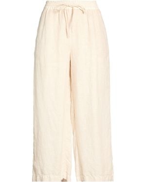 120% Lino Trousers Linen - Natural
