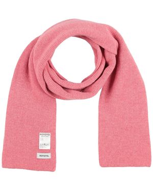 RoToTo Scarf Acrylic, Wool, Nylon - Pink