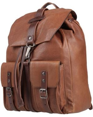 The Bridge Backpack Leather - Brown