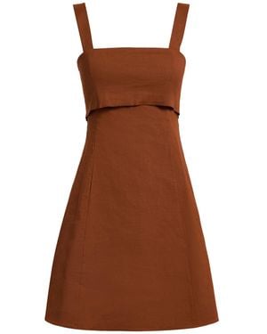 Theory Mini Dress - Brown
