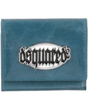 DSquared² Wallet Leather - Blue